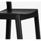 Halikko Stools with Backrest in Black by Made by Choice, Set of 2, Image 3