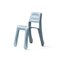 Blaugrauer Chippensteel 5.0 Sculptural Chair von Zieta 2