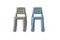 Blaugrauer Chippensteel 5.0 Sculptural Chair von Zieta 10
