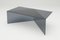 Black Clear Glass Poly Square Coffee Table by Sebastian Scherer 2