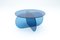 Nor Circle 80 Table in Clear Glass by Sebastian Scherer 5
