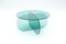 Nor Circle 80 Table in Clear Glass by Sebastian Scherer 2