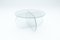 Nor Circle 80 Table in Clear Glass by Sebastian Scherer 3