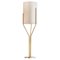 Arborescence L Satin Brass Floor Lamp by Hervé Langlais, Image 1