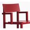 Burgundy Ernest Armchairs by Made by Choice, Set of 4, Image 2