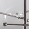 Polished Nickel 6 Arm Chandelier by Schwung, Image 7