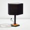 Geometric Wooden Table Lamp, Image 1