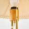 Double Brass Stem Floor Lamp, 1970s 12