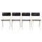 Theater Chairs by Friso Kramer for Ahrend De Cirkel, 1959, Set of 4 1