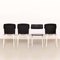 Theater Chairs by Friso Kramer for Ahrend De Cirkel, 1959, Set of 4 5