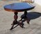 High Gloss Flamed Mahogany Oval Table, Image 6