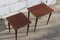 Mid-Century Japanese Neoclassical Mahogany Nesting Tables, Set of 2 3