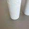 Abstract German Porcelain Vases by Cuno Fischer for Rosenthal, 1980s, Set of 2 6