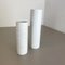 Abstract German Porcelain Vases by Cuno Fischer for Rosenthal, 1980s, Set of 2 3