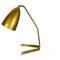 Hollywood Regency Austrian Brass Table Light in the Style of Kalmar, 1960s, Image 1