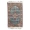 Kleiner türkischer Vintage Kayseri Teppich aus Seide & Baumwolle 1