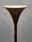 Lámpara de pie italiana Art Déco de metal bronceado y latón de Pietro Chiesa, años 40, Imagen 12