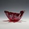 Italienische Handkerchief Vase aus Muranoglas von Venini, 1950er 2