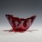 Italienische Handkerchief Vase aus Muranoglas von Venini, 1950er 3