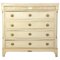 19th Century Swedish Gustavian Painted Chest of Drawers Commode Tallboy 1