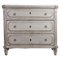 Swedish Gustavian Grey White Painted Chest of Drawers Commode Tallboy, 1895, Image 1