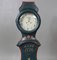 Horloge de Mora Polychrome Antique Folk Art, Suède, 1800s 3