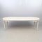 Swedish Gustavian White Extendable Dining Table, 1940s 3