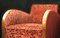 Poltrone Art Déco in legno di betulla rosso dorato, Svezia, set di 2, Immagine 2