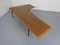 Grande Table Basse Boomerang en Teck, Danemark, 1960s 3