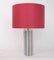 Mid-Century Italian Glass Lamp with Custom Lampshade by Ghisetti Murano, 1980s, Image 13