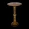 Italian Onyx Marble Side Table or Pedestal, 1960s, Image 1