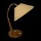 Brass & Teak Desk or Table Lamp from Temde, Switzerland, 1960s 13