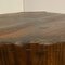 Brutalist Oak Carved Side Table, 1960s 3
