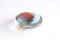 New Zealand Multicolored Swirl Glass Bowl by Ola Höglund & Marie Simberg, 1980s, Image 8