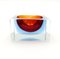 Sommerso Murano Glass Catch-All by Flavio Poli for Seguso, Italy, 1970s 4