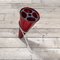 Red Aluminum Umbrella Stand by Ettore Sottsass or Renovation, 1970s, Image 4