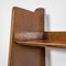 Hanging Bookcase with 3 Wooden Shelves by Ignazio Gardella, 1950s 3