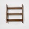 Hanging Bookcase with 3 Wooden Shelves by Ignazio Gardella, 1950s 2