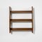 Hanging Bookcase with 3 Wooden Shelves by Ignazio Gardella, 1950s, Image 2