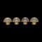 German Space Age Mushroom Wall or Table Lamps from Peill & Putzler, 1970s, Set of 4 14