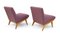 Slipper Chair attribuita a Jens Risom per Knoll, set di 2, Immagine 3
