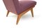 Slipper Chair attribuita a Jens Risom per Knoll, set di 2, Immagine 5