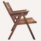 Dutch Arts & Crafts Leather Woven Seat Apprentice Chair, 1950, Image 7