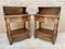 Mid-Century Spanish Wood Nightstands, Set of 2, Image 1