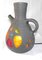 Stained Glass Accolay Jug Shape Ceramic Lamp, 1950s, Image 2