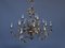 Large Gilded Metal Tree Chandelier by Hans Kögel, 1970s, Image 2