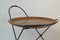 Mid-Century Swedish Bar Cart with Teak Tablet and String Frame by Paul Nagel for Jie Gantofta, 1960s, Image 3