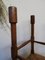 Tabouret Rustique en Bois et Paille de Abruzzo Italy 12