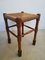 Rustic Stool in Wood and Straw from Abruzzo Italy 1
