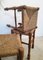 Rustic Stool in Wood and Straw from Abruzzo Italy, Image 15